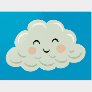 Happy Cloud Posters and Art